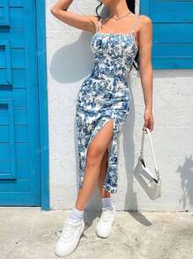 Azul y blanco