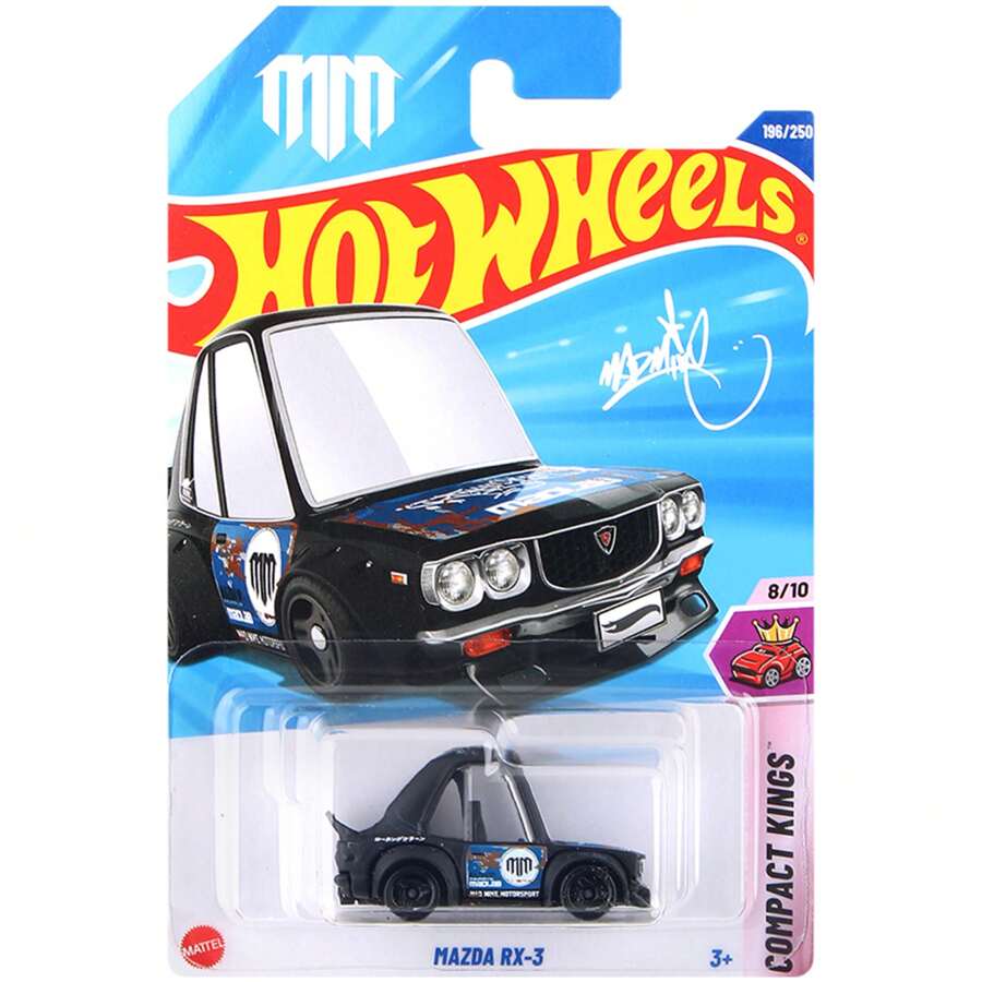 Mattel Vehículo a escala 1:64 Hot Wheels para jugar o exhibir, coleccionable de automóvil a escala 1:64 de Hot Wheels, modelo de juguete de automóvil de aleación F1, pequeña colección de automóviles, regalo entusiasta para niños
