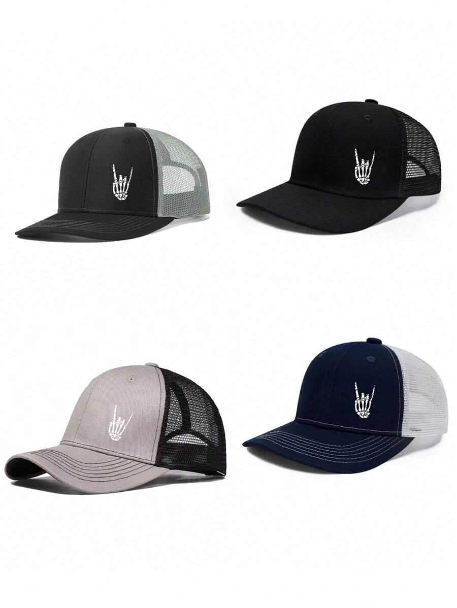 1 pièce Casquette de baseball réglable unisexe pour chauffeur de camion, convient pour le port quotidien, les voyages extérieurs, la randonnée, les cadeaux, les vacances, les fêtes