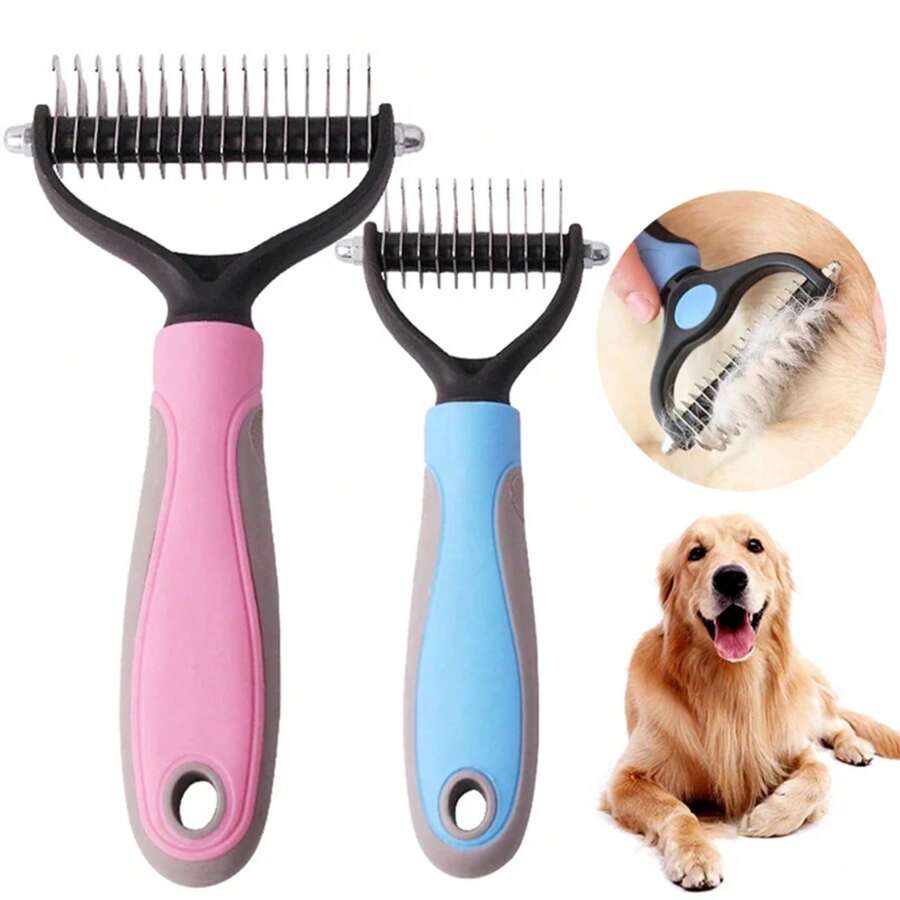 Dog Hair Remover Pet Fur Knot Cutter For Dogs Cats Comb Brushes Professional Pet Deshedding Brushes Dog Supplies No Choice
