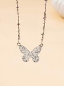 Schmetterling B Silber