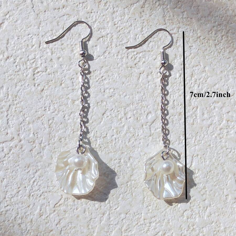 Pendientes tipo colgante versátiles y minimalistas para mujeres, ideales para usar en la playa o de vacaciones
