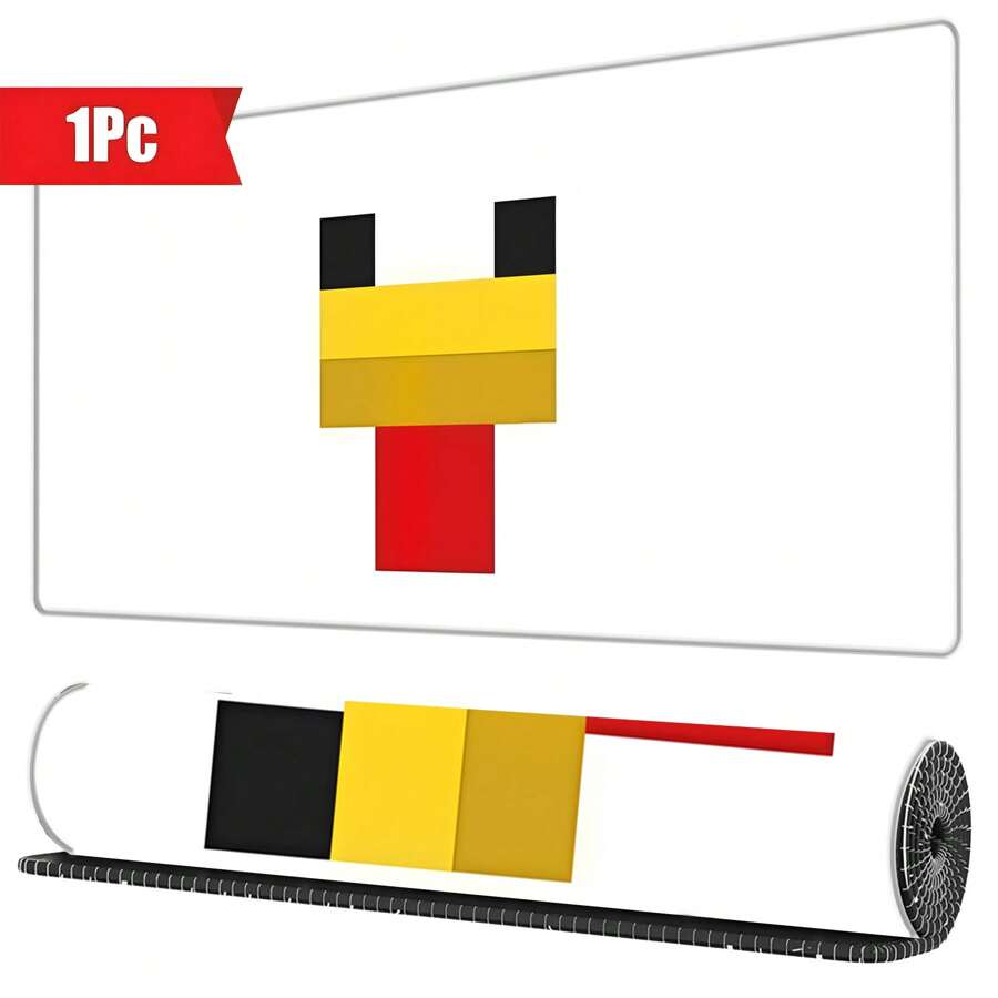 BHJLAXR 1pc XXL Mousepad, HD Printed Cute Cartoon Duck, Washable Non Slip Rubber Material, Multi Functional Mouse Mats For Office Computer PC Gamer, Desk, As Gifts For Family Friends, Adult