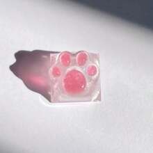 Griffoir pour chat en cristal rose - Fond transparent