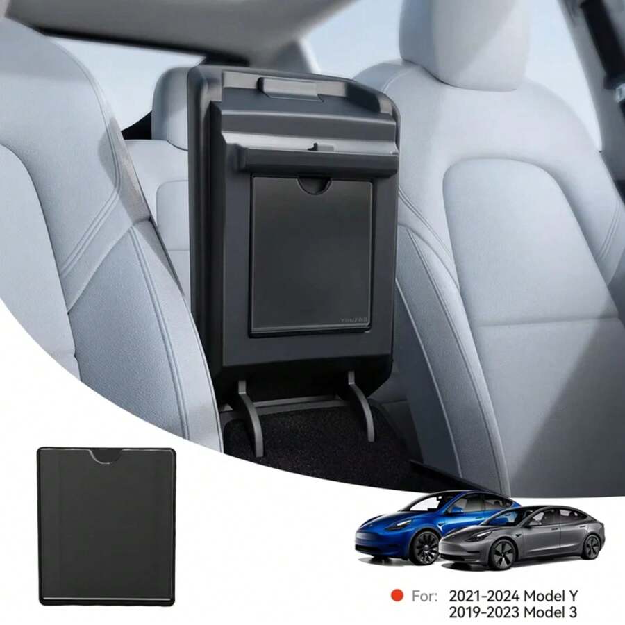 Magnetic Center Console Hidden Storage Box For /Y Juniper Armrest Hidden Organizer Hidden Storage Box Accessory