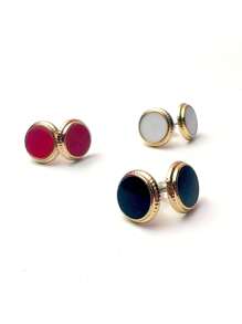 6PCS Red, White and Black