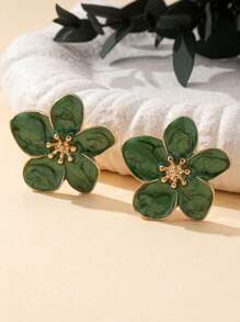 Gota de óleo verde