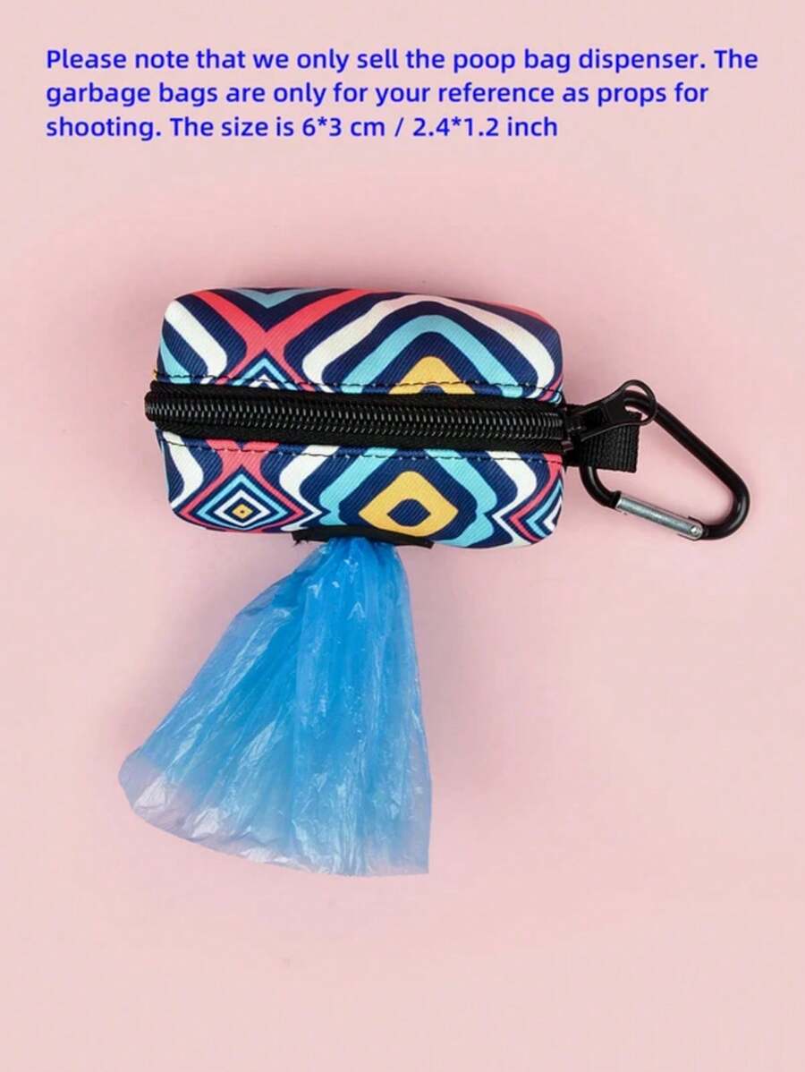 Cute Design Pet Poop Bag Holder Dispenser Without Poop Bag And Leashes Can Attached With Any Dog Leashes For Valentine's Day