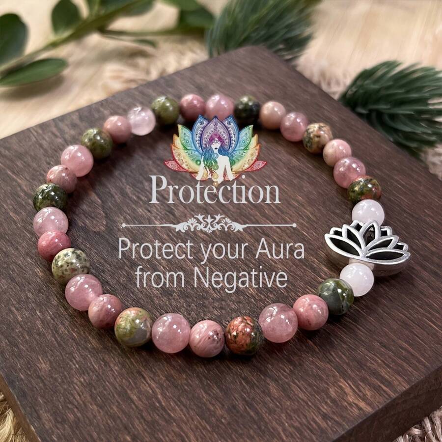 Elegante pulsera con chakra de cuentas de piedras naturales - Brazalete joyería redonda hecha a mano - Collar de joyería brillante | Collar de uso diario | Regalo de otoño | Collar de mujer | Regalo de cumpleaños/San Valentín/Navidad | Regalo de día festivo/fiesta/graduación