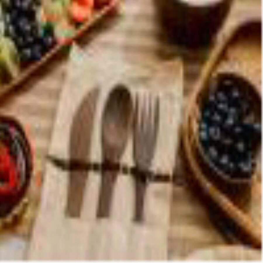 Premium Adult Wooden Utensil Set - -Friendly Kitchen Tools For Cooking & Serving, Durable And Stylish Wood Cutlery For Everyday Use, Perfect Gift For Home Chefs