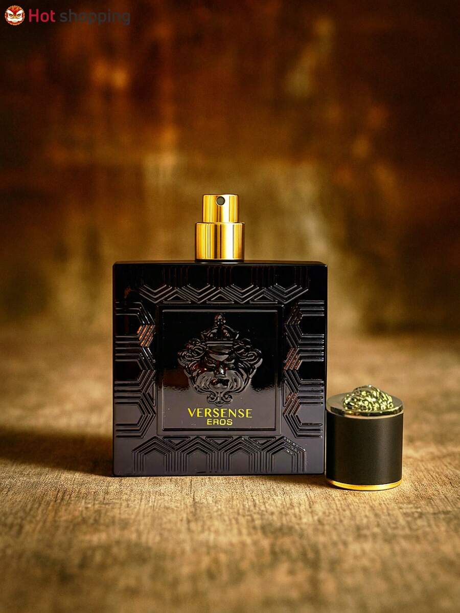 HOT SHOPPING Perfume para hombre, EROS 100 ml, fragancia fougère. Diseñado para el hombre moderno: con estilo, maduro y seguro. Alta distintividad, nueva presentación, fácil de llevar y con Ideal para todos los hombres.