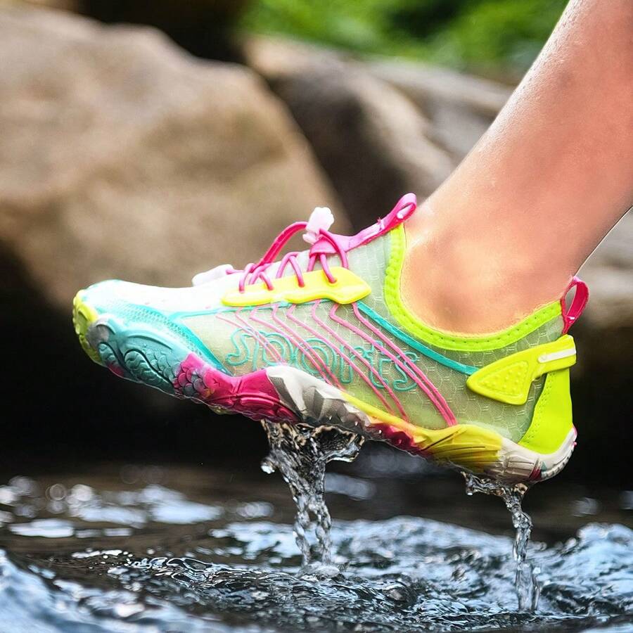 1 Pair Women's Beach Sandals Water Shoes - Outdoor Sports Fishing Shoes Quick Dry - Indoor Fitness Training Sneakers