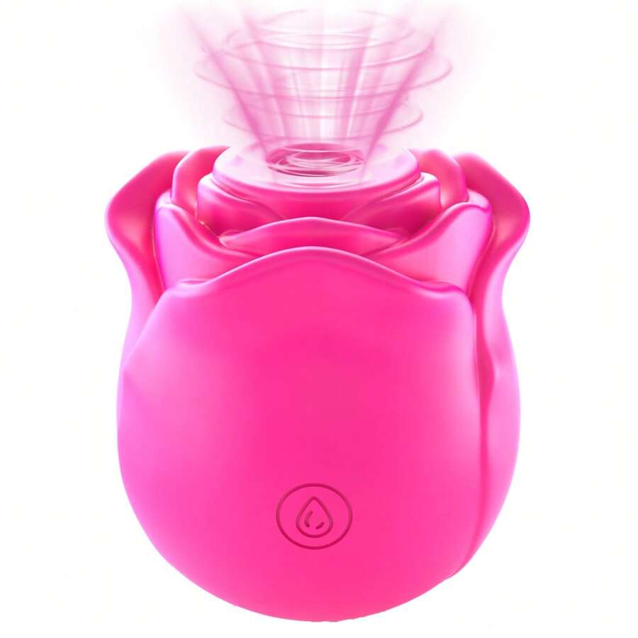 1pc Sex Toys Vibrator For Women Rose Sucking Vibrator Clitoral Nipple Stimulator With Suctions,G-Spot Dildo Vibrators Rose Sucker,Personal Massager For Women Female Couples Adult Sex Toy Games,Anal Sex Toy Clitoral Nipple Licker For Woman Man Couples