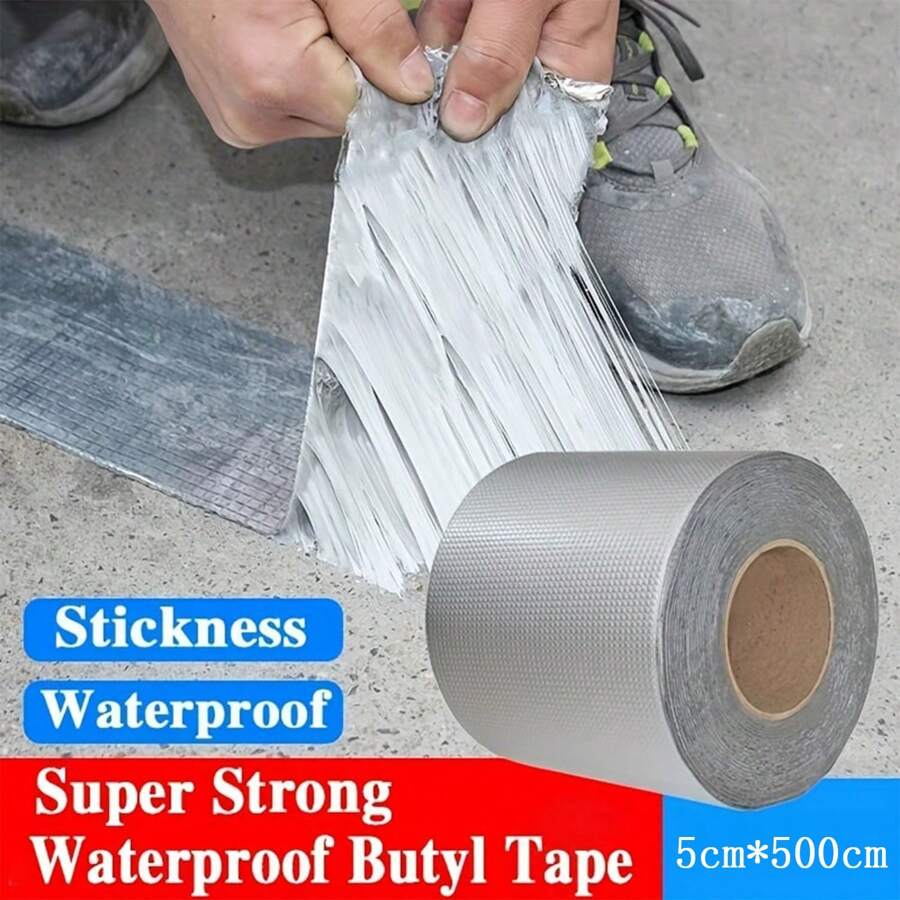 Super Strong Butyl Tape - Heat Resistant, Leakproof Seal For Roofs, Tubes & Walls