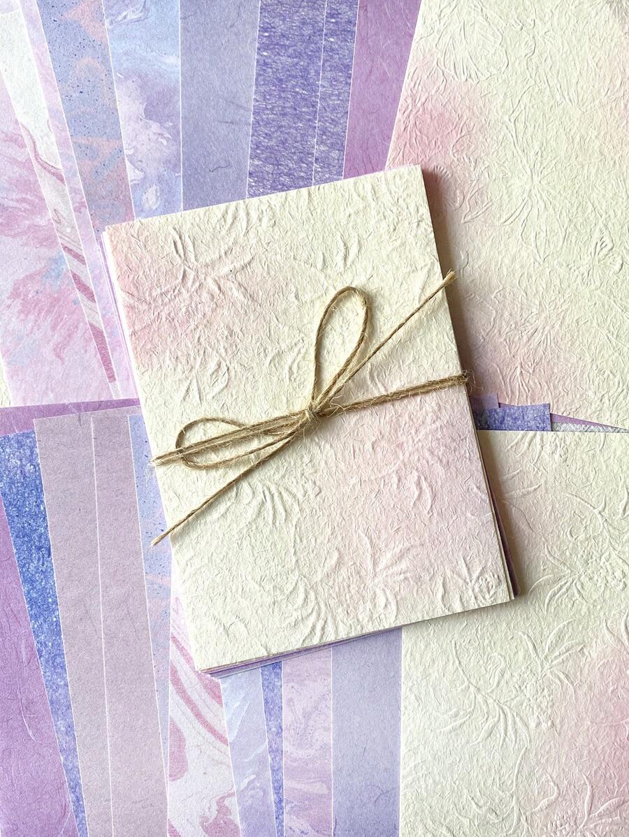MOCARD 1 Confezione di 23 fogli di carta scrapbooking letteraria fresca, carta sottofondo per decorazioni fai-da-te, regalo per le vacanze, materiale per collage fatto a mano, pianificatore per scrapbooking personalizzato, articoli di cartoleria creativa per la scuola, forniture scolastiche, ritorno a scuola