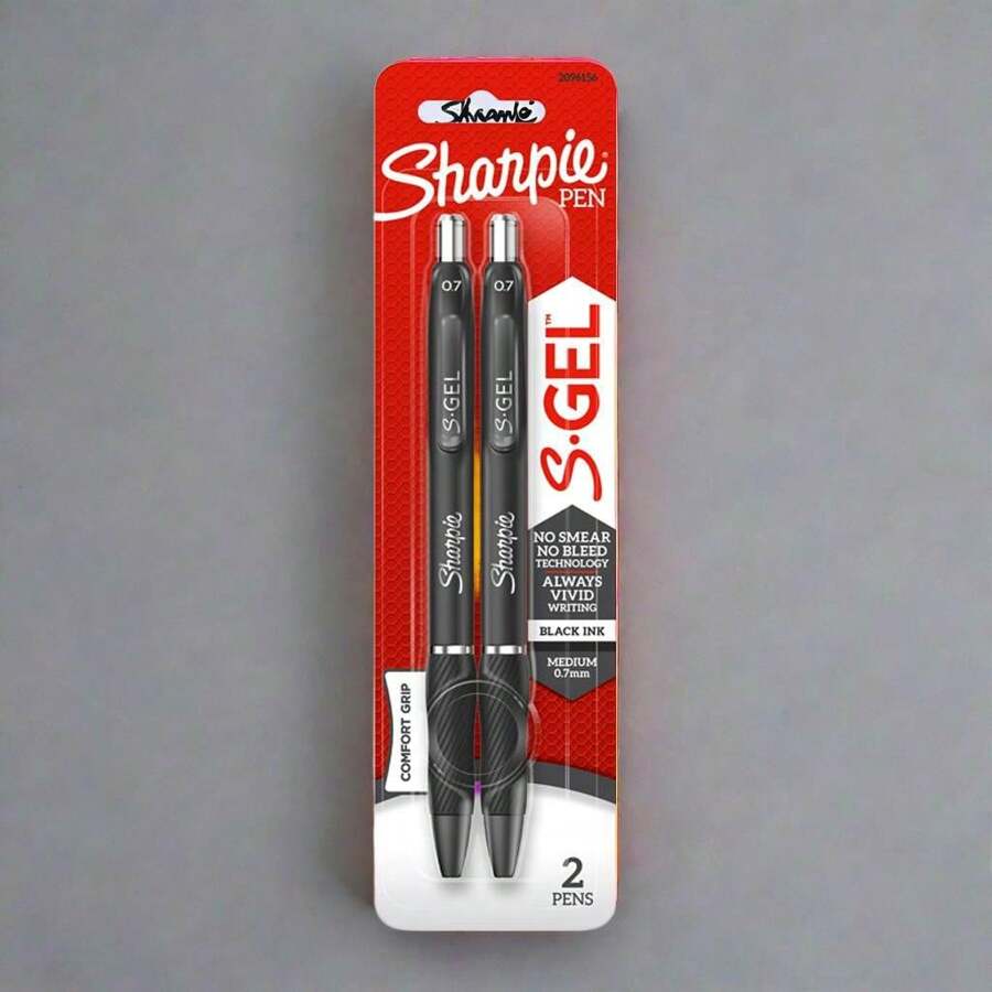 SHARPIE RetrPen 0.7mm Fine Point Pens - Black Pack Of 2 Boxes (6 Total) | Versatile Markers For Art, Office Supplies & Writing Instruments
