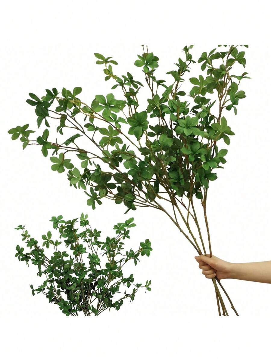 1/2/3 Pcs 85cm Artificial Eucalyptus Leaves, Fake Plant Stems For DIY Floral Wall, Scene Layout, Living Room/Bedroom Vase Flower Arrangements, Wedding, Party Decoration, Office Desk Filler. Autumn & Spring Harvest, Room Decor, Home Decor, Kitchen Decor, Wedding Decor, Tabletop Decor, Centerpiece, Office Decor, Garden Decor, Outdoor Decor