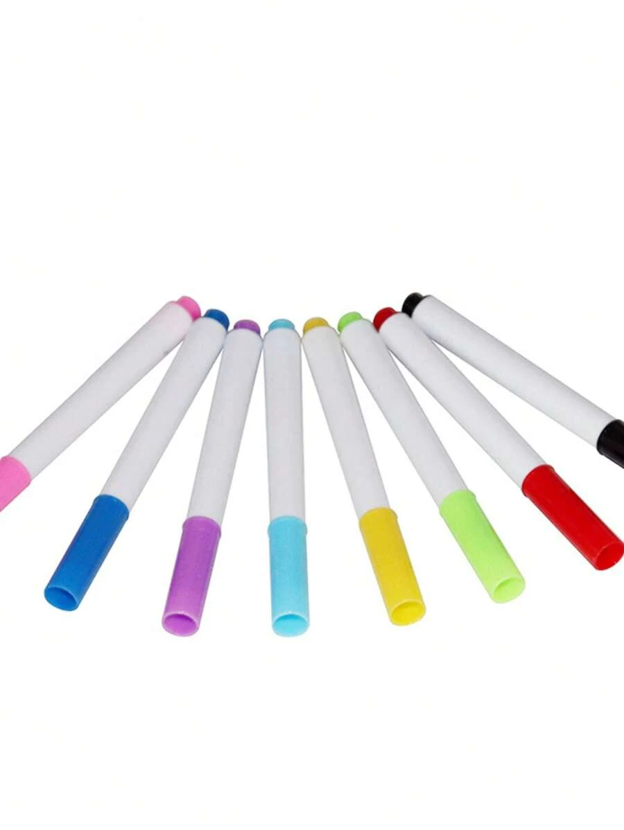 1 Set/7 piezas Tableta de dibujo reutilizable con luz, tableta de dibujo fluorescente para el cuidado de los ojos, incluye bolígrafo borrable
