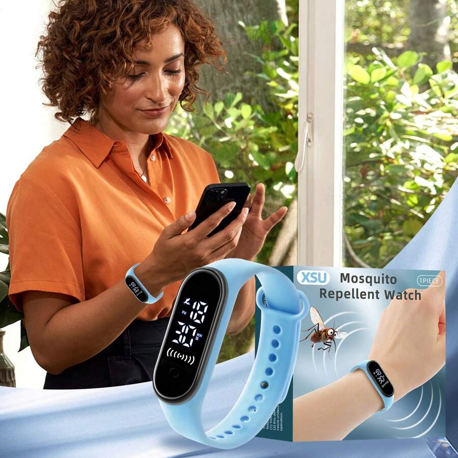 Physical Mosquito Repellent, Mosquito Repellent Device, Men's Watch, Women's Watch, Electronic Mosquito Repellent Watch, Mosquito Repellent Watch, Electronic Mosquito Repellent
