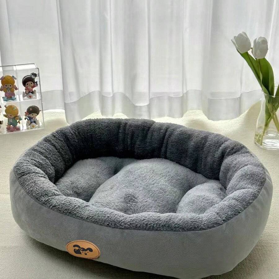 Dickeres wärmendes Haustierbett, Kissen-Matte für Hunde, Katzen, Teddys, kleine, mittlere und große Haustiere