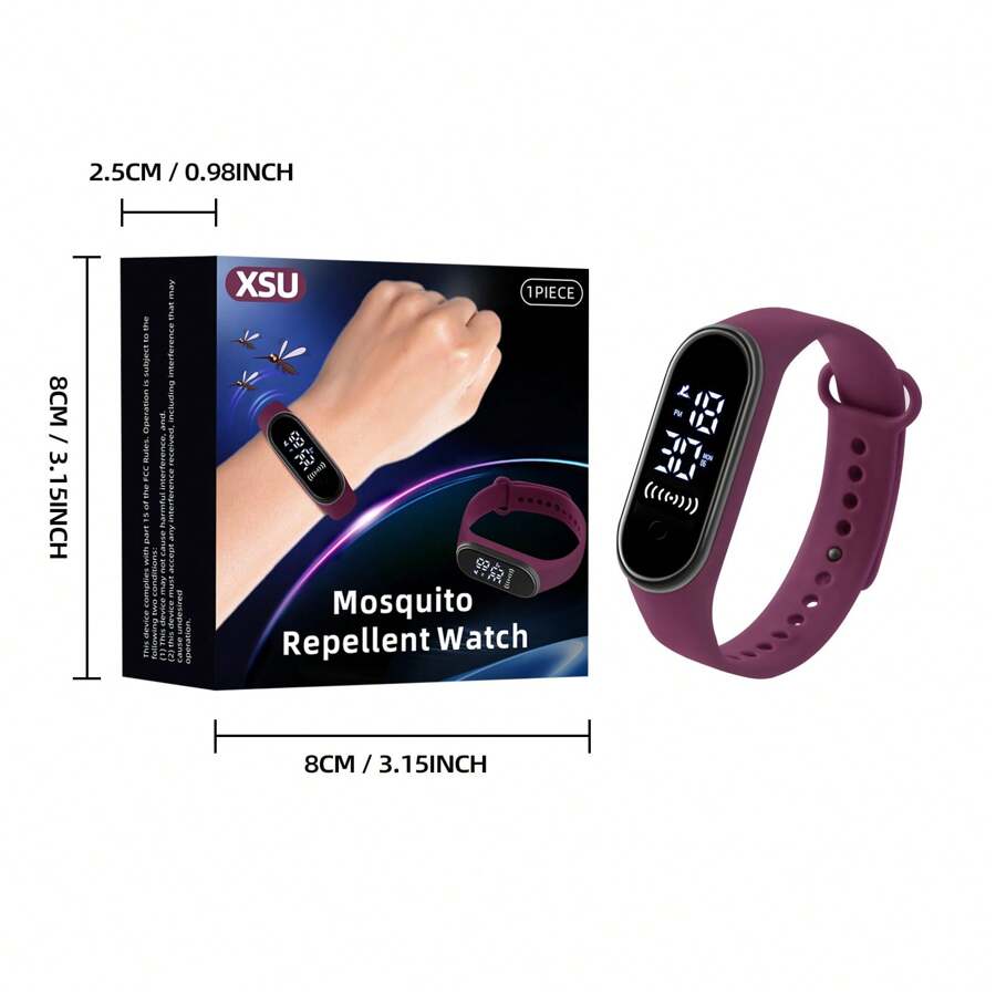 Physical Mosquito Repellent, Mosquito Repellent Device, Men's Watch, Mosquito Repellent Electronic Watch, Mosquito Repellent Watch, Electronic Mosquito Repellent Device