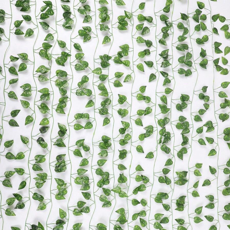 Spring/Summer Artificial Hanging Vines Plant Wall Decor For Home, Patio, Garden, Floral Jungle Theme Party, Wedding Decoration