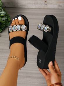 Diamante cuadrado transparente
