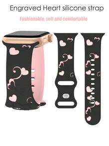 Black Strap + Pink Heart