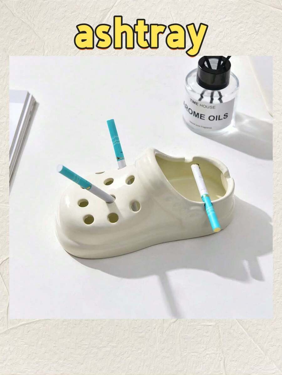 A Unique Ceramic Shoe-Shaped Ashtray - The Perfect Choice For Home, Office Or Hotel Decoration | Ideal Gift For Valentine's Day And New Year