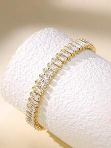 New Gold Rectangular Bracelet