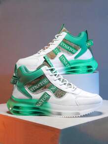White and green