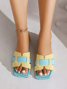Mint Blue + Light Yellow