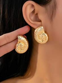 boucles d'oreilles escargot