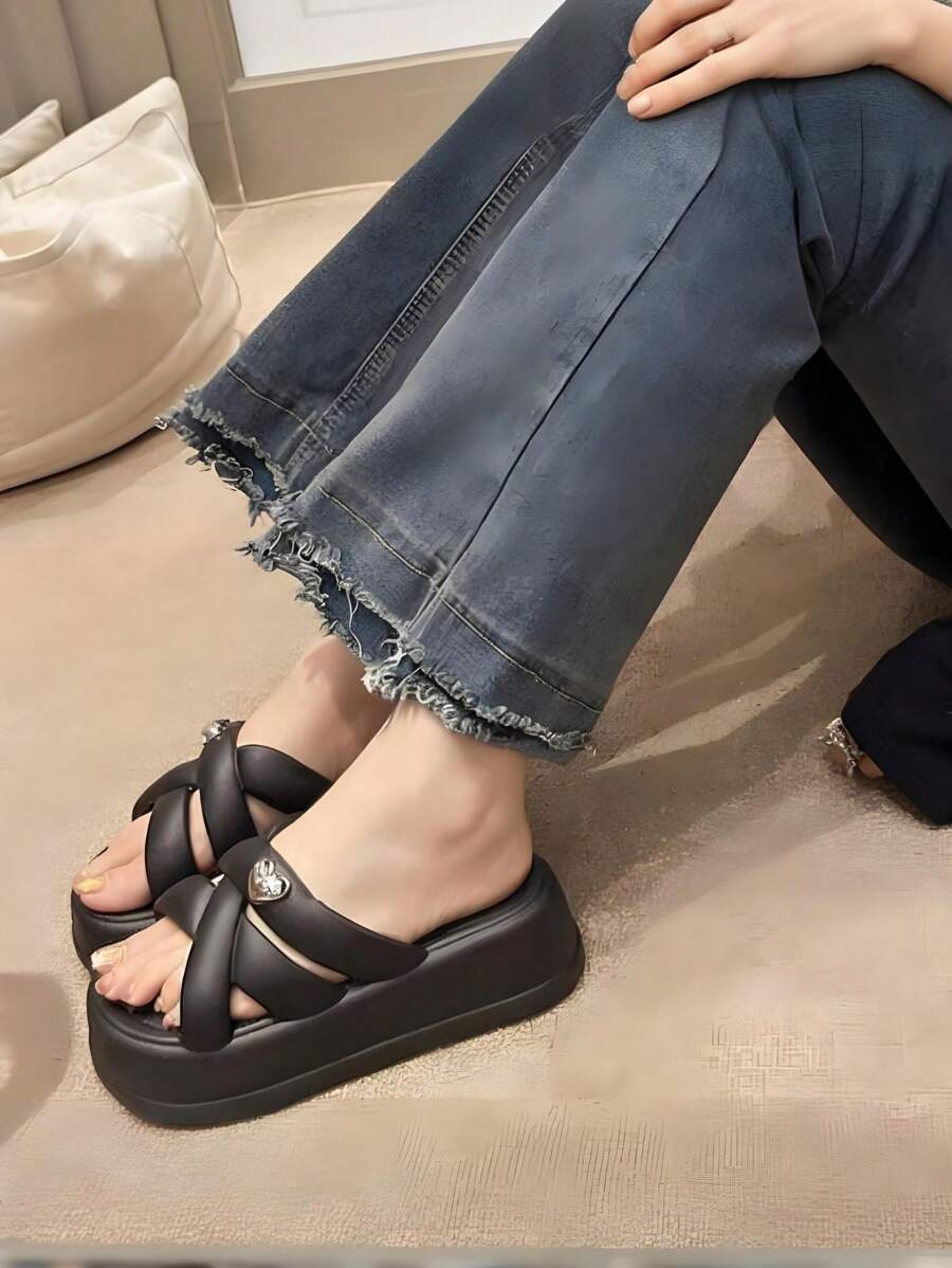 Esperienza di nuvole a piedi nudi! Sandali piatti da donna con fodera in vera pelle di pecora, soletta con massaggio a nido d'ape, comodi per lunghe camminate, adatti per piedi larghi o gonfi