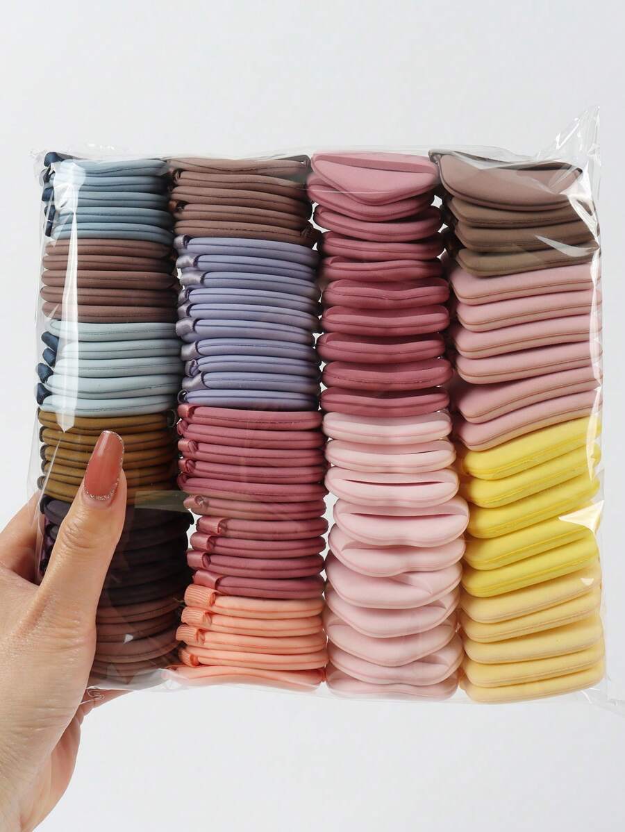 10/20/40/60/100 Pcs Color Mixed Beauty Sponge Makeup Tools