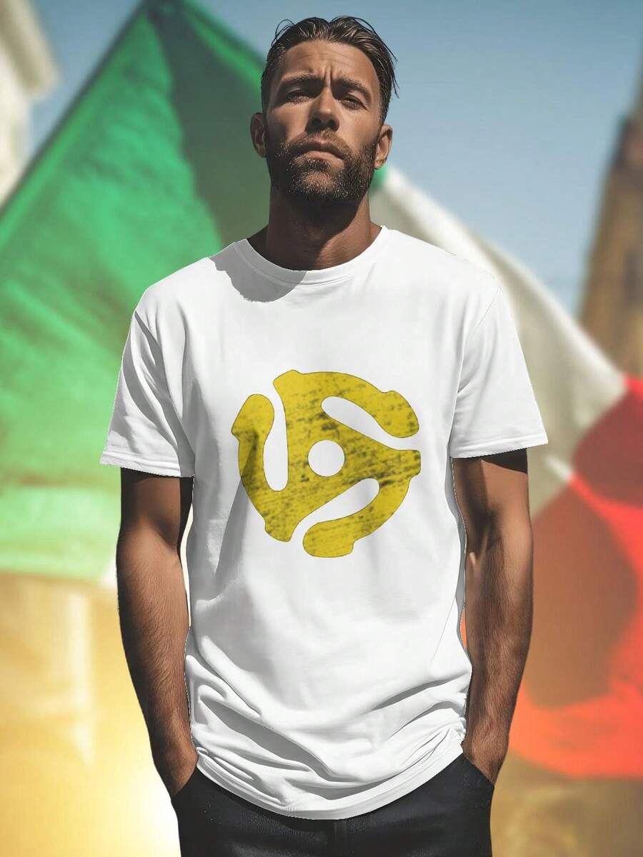 Yellow Gear Maglietta Uomo Moda Casual Cotone T Shirt Traspirante Comfort Estivo Giovane Stile Alla Moda Offerta Speciale Nuova Collezione Cool