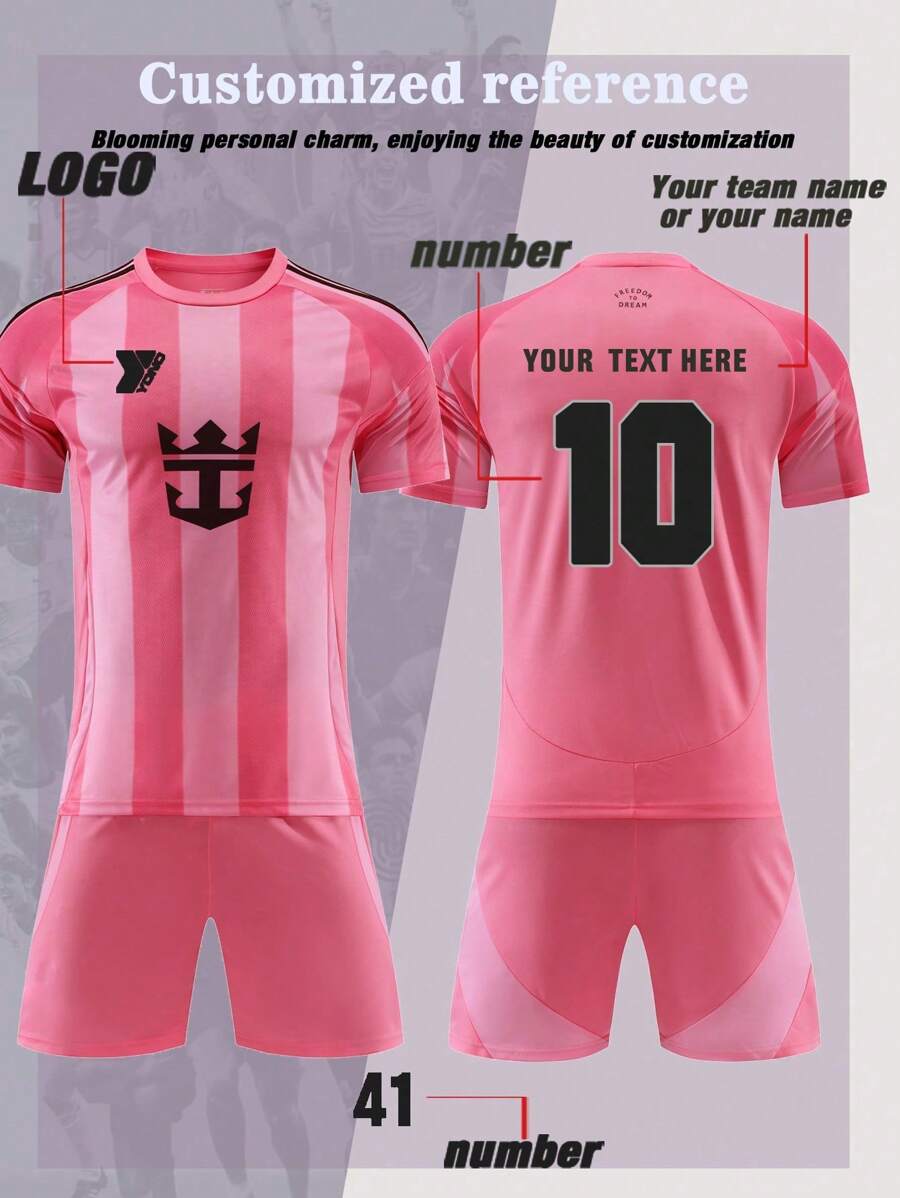 2025 New Miami Vibes, Player's Choice - Premium Pink Soccer Gear That Performs,Stylish,Fashion,Hipster,Casual,Minimal Chic,Personalized,Customized,Custom,Unique,Guy Costumes,Capsule Wardrobe,Men Basic/Street Style,Ideal Gifts For Him,Boyfriend,Family,Friends,For Birthdays,For Vacation/Holiday,For School/Competition,For Sports/Climbing