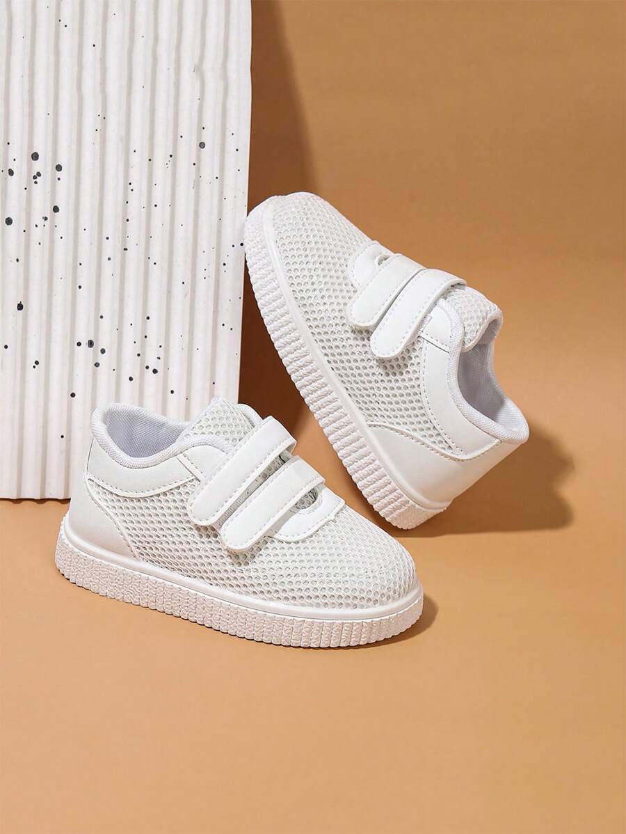 1 Paio Di Nuove Sneaker Bianche Casual Unisex Per Bambini Per Primavera/Autunno