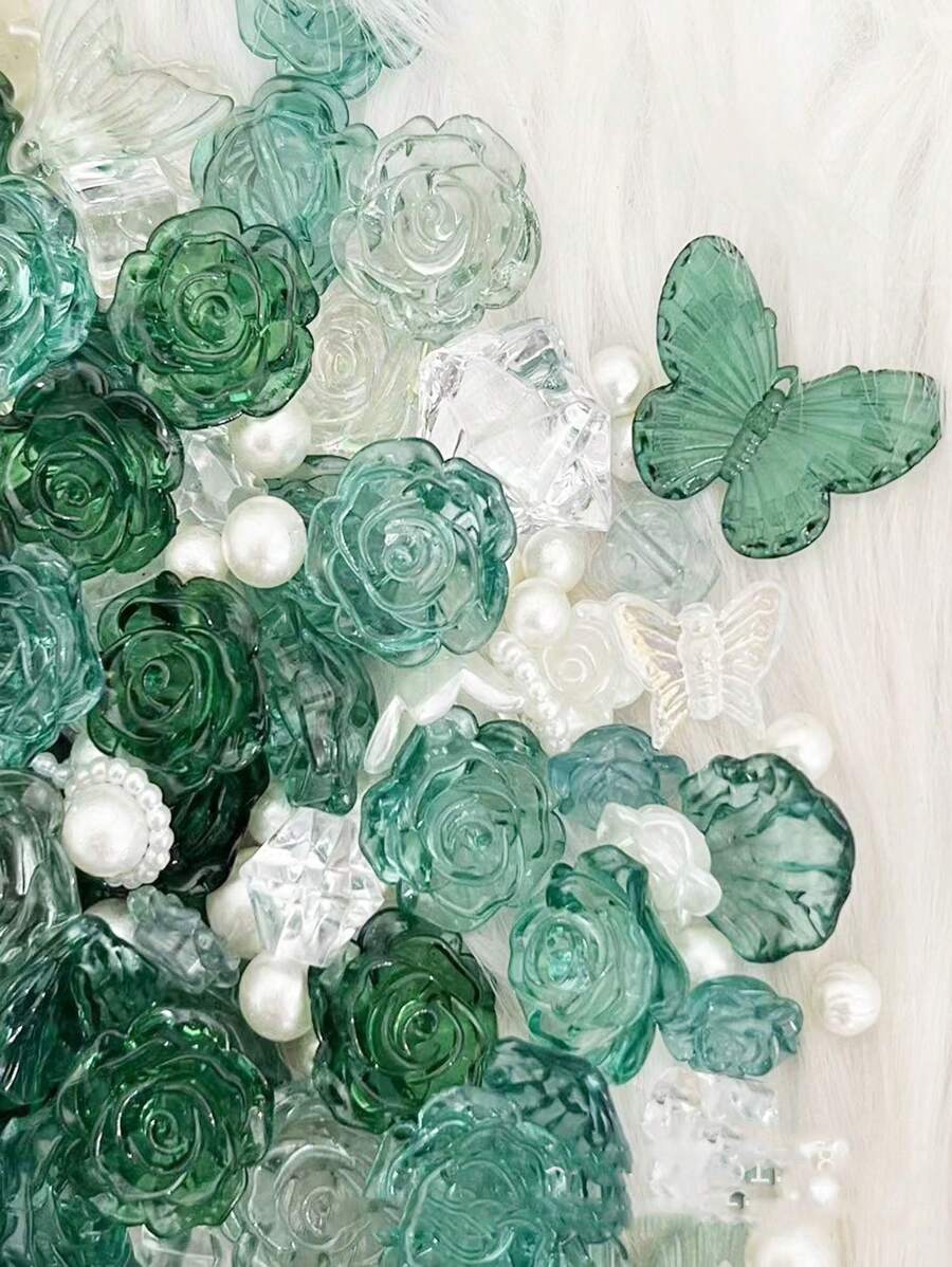 Acrylic DIY Accessories, Cream Glue Phone Cases, Hair Clips, Decorative Accessories Materials, Baroque Accessories, DIY Handmade Earrings, Headwear, Shoes, Clothing Accessories. This Product Is Widely Used In Decoration, Pendants