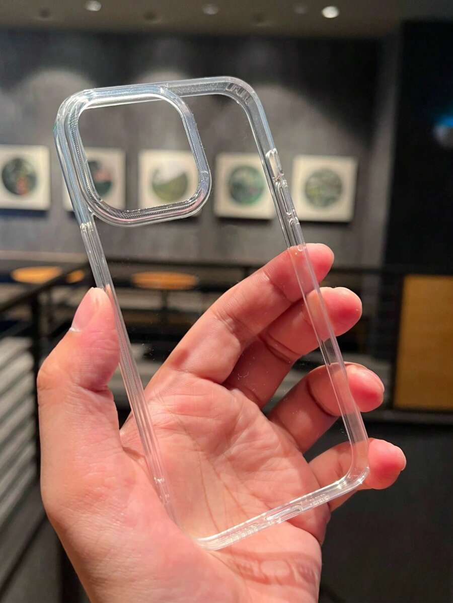 Flexible Transparent TPU Phone Case Compatible With IPhone 15 14 13 12 11 Pro Max X XS Max XR 15 14 8 7 Plus, Camera Height Protection Clear Phone Case