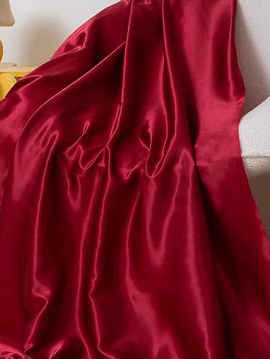 1pc Soft Satin Fabric For Sewing, Bridal, DIY Crafts, Clothing, Tablecloth, Apparel Design, Wedding Dress