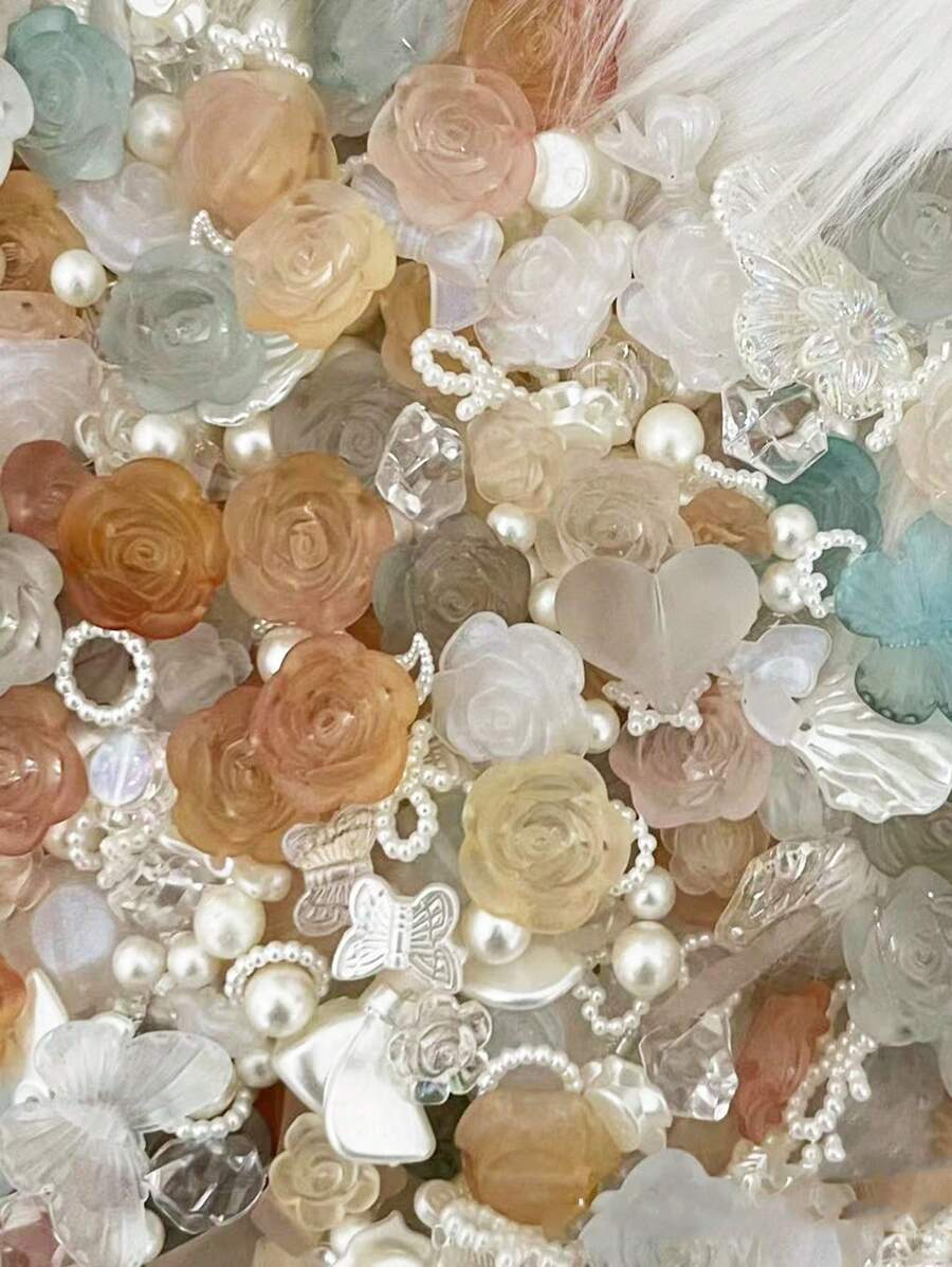 Acrylic DIY Accessories, Cream Glue Phone Cases, Hair Clips, Decorative Accessories Materials, Baroque Accessories, DIY Handmade Earrings, Headwear, Shoes, Clothing Accessories. This Product Is Widely Used In Decoration, Pendants