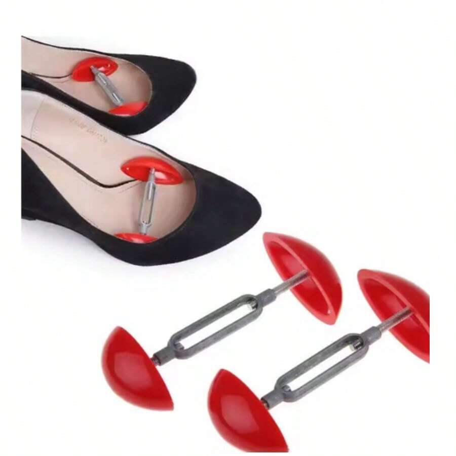 2 pièces Nouveaux élargisseurs de chaussures réglables en largeur, mini tendeurs de chaussures pour hommes et femmes, mini porte-chaussures, design de porte-chaussures