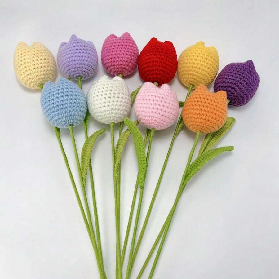 Nordic Ins Style Tulip Simulation Flower Decoration Bedroom Living Room Dining Table Floral Arrangement Decoration