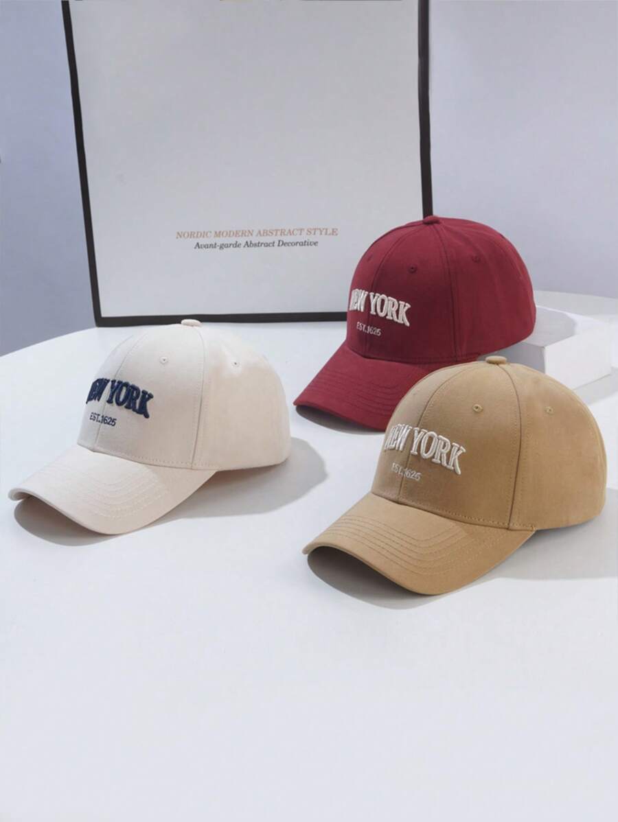 Men's And Women's Same Style, Letter Embroidered Baseball Cap, The Best Choice For Daily Wear And Gift Giving