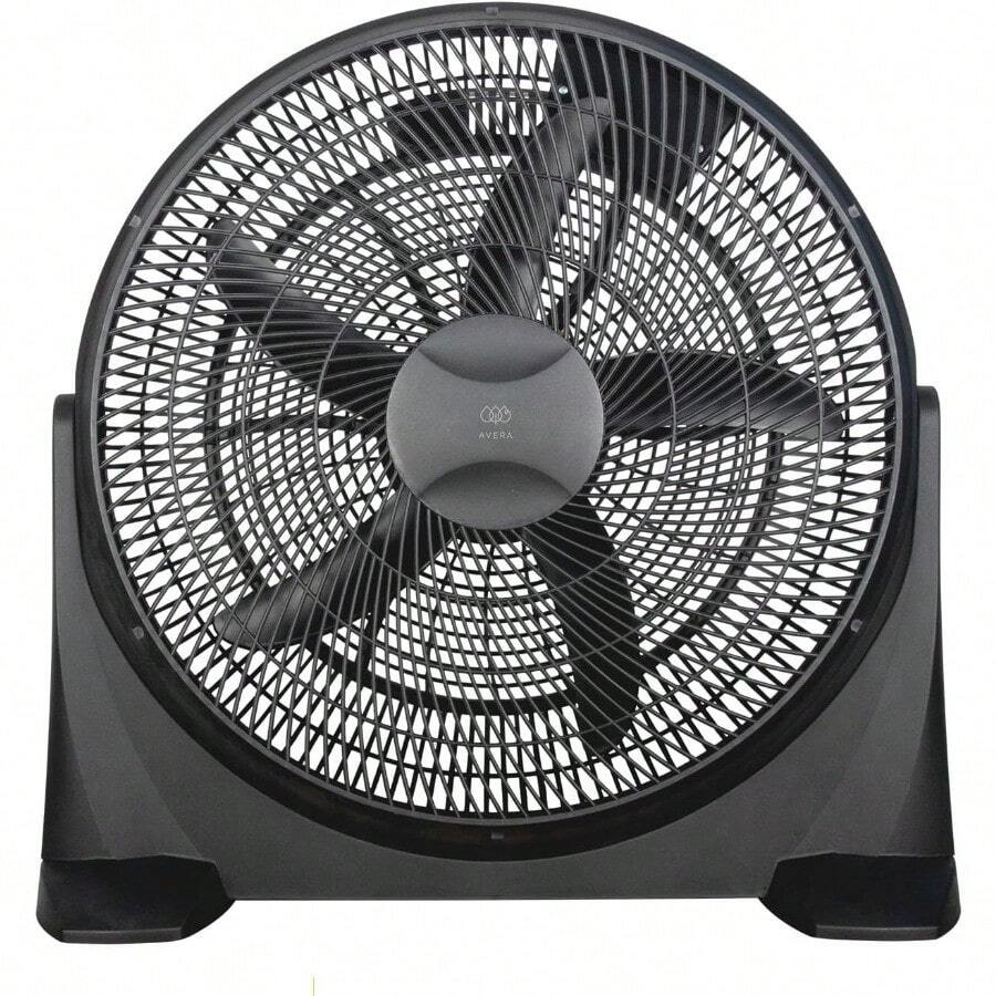 Ventilador de Piso 58 cm (23") con 3 Velocidades, 5 Aspas Turbo, Ángulo Ajustable, Base Estable y Garantía de 1 Año | VENPI01