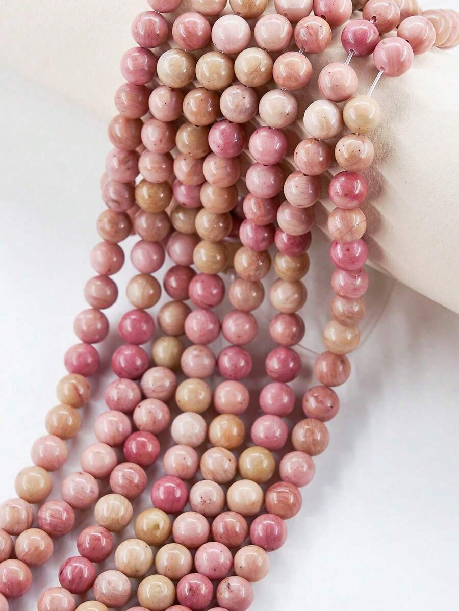 1 Strand Natural Stone Moss Agates Round Loose Spacer Beads For DIY Jewelry Making Bracelet Necklace Accessories 4mm 6mm 8mm