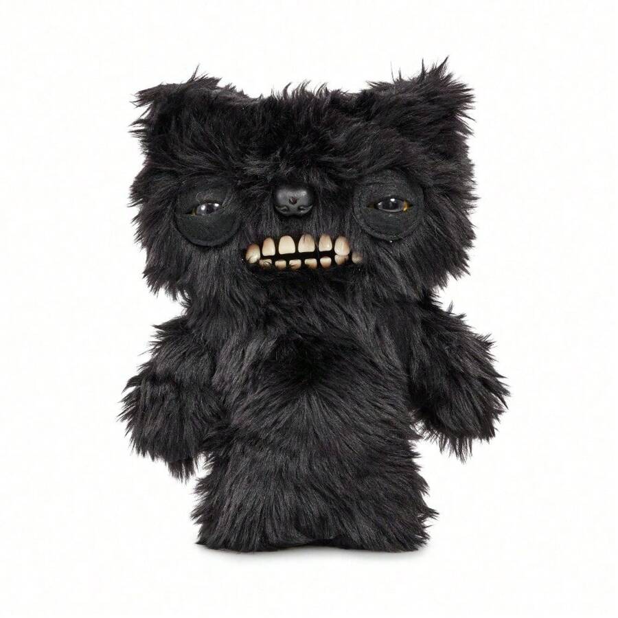 ZURU ZURU Fuggler 9" Fart Face Series Plush Toy - Funny Ugly Monster Band Teeth, Collect Them All (5 Styles) Gift For Kids