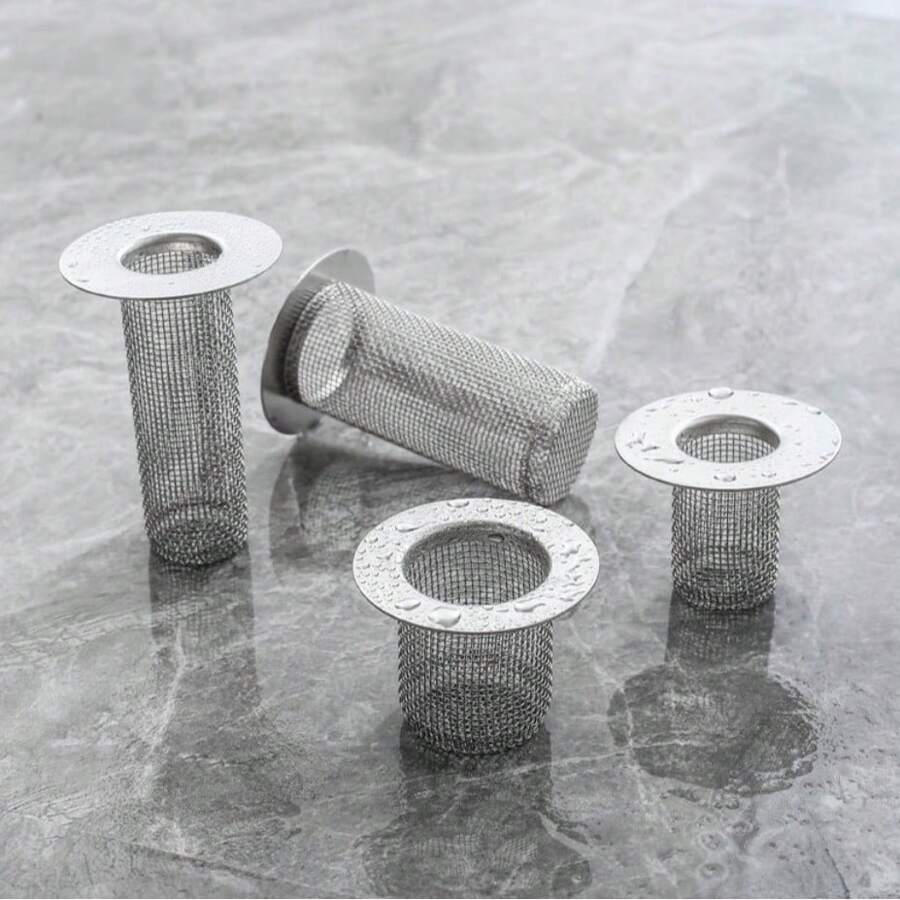 1pc Household Bathroom Sink Bathtub Drain Hair Anti Blocking Net, Floor Drain