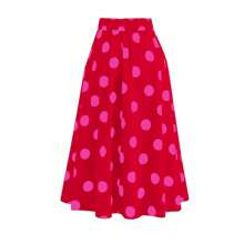 Falda roja rosa Y259